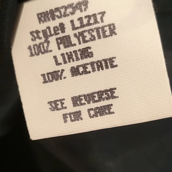 LAUNDRY by Shelli Segal Solid Black dress size 14 - Picture 7 of 9